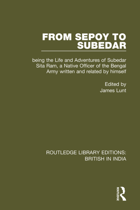 Cover image for book From Sepoy to Subedar