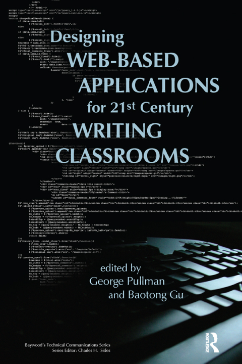 Cover image for book Designing Web-Based Applications for 21st Century Writing Classrooms