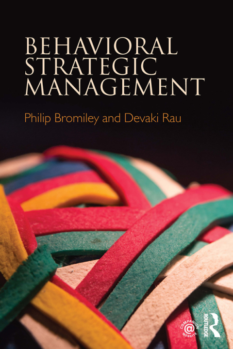 Cover image for book Behavioral Strategic Management