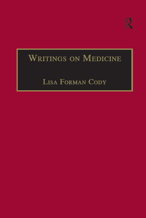 Cover image for book Writings on Medicine