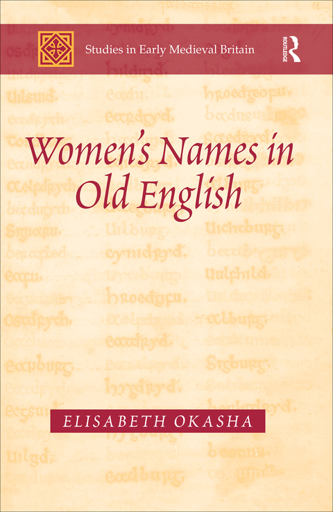 Cover image for book Women's Names in Old English