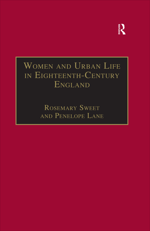 Cover image for book Women and Urban Life in Eighteenth-Century England