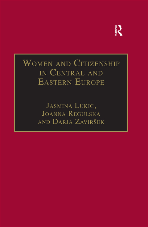 Cover image for book Women and Citizenship in Central and Eastern Europe