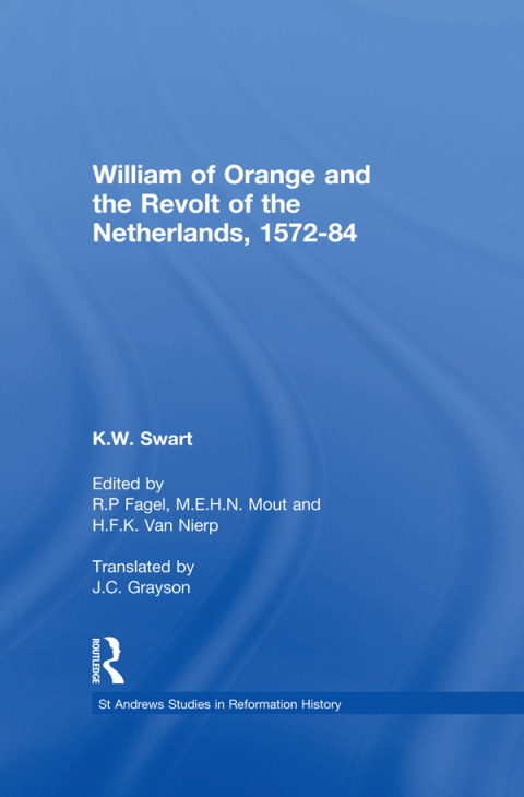 Cover image for book William of Orange and the Revolt of the Netherlands, 1572-84