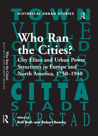 Cover image: Who Ran the Cities? 1st edition 9781138274051
