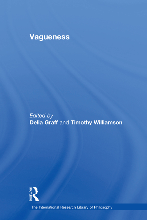 Cover image for book Vagueness