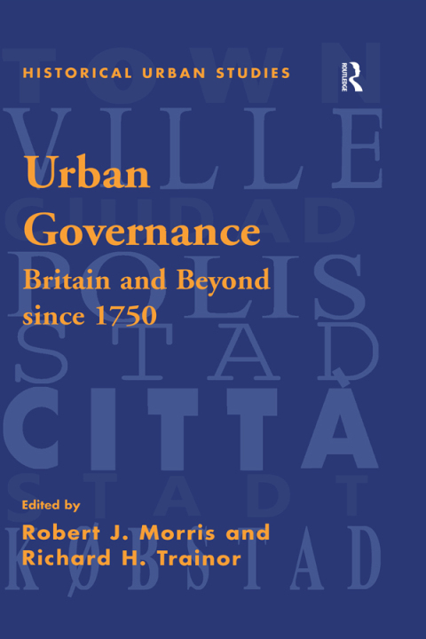Cover image for book Urban Governance