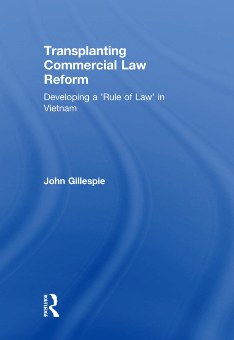 Cover image for book Transplanting Commercial Law Reform