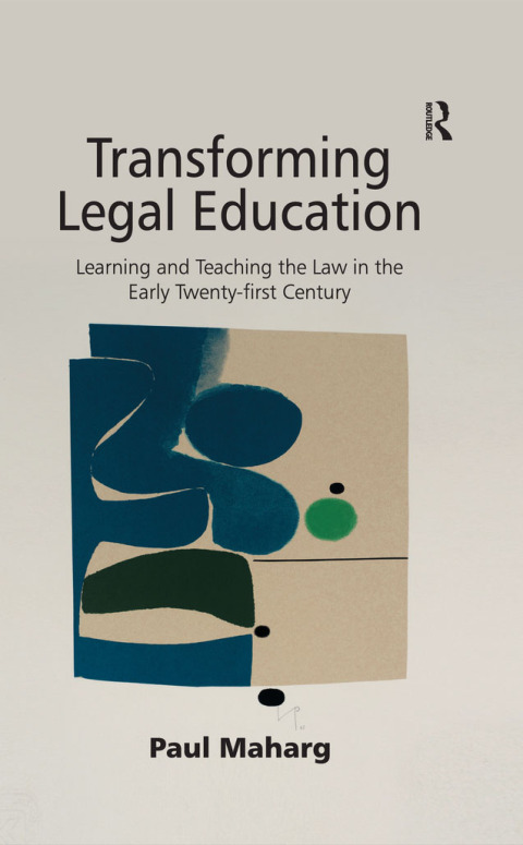 Cover image for book Transforming Legal Education