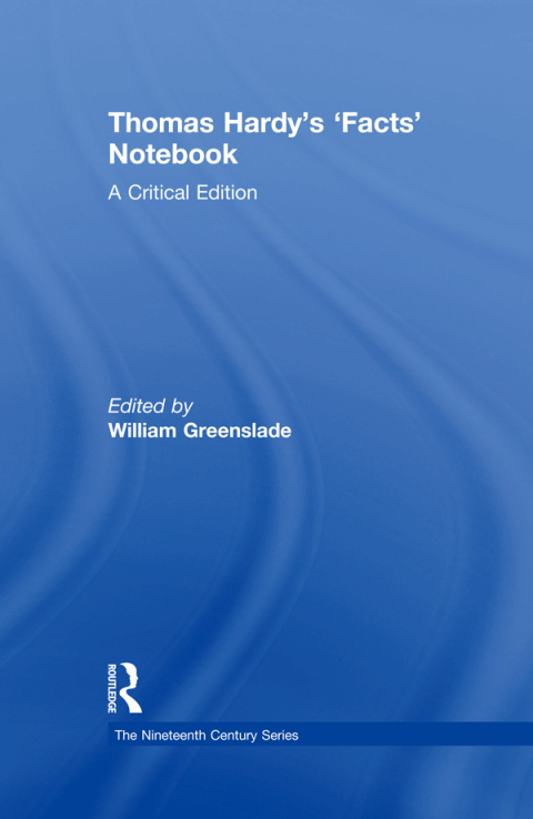 Cover image for book Thomas Hardy’s ‘Facts’ Notebook