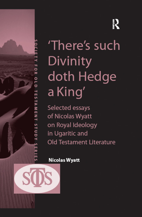 Cover image for book 'There's such Divinity doth Hedge a King'