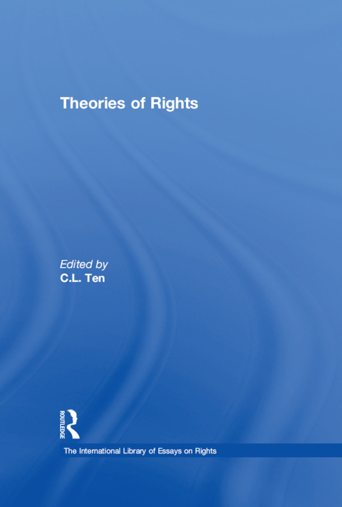 Cover image for book Theories of Rights