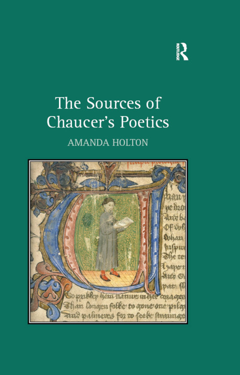 Cover image for book The Sources of Chaucer's Poetics