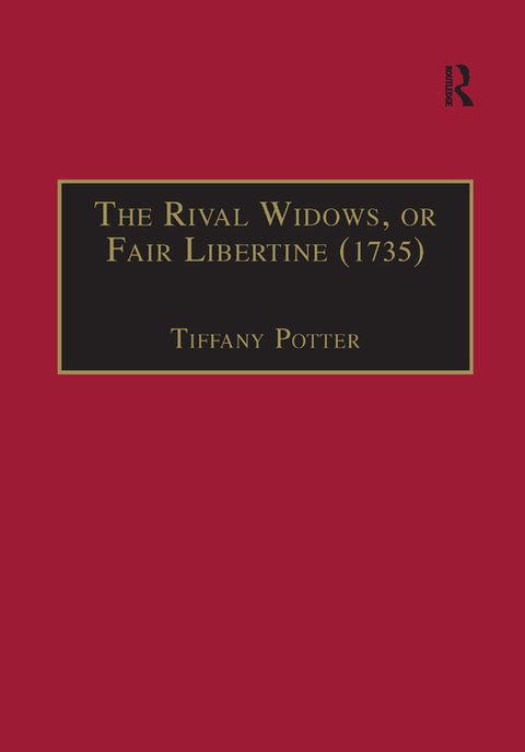 Cover image for book The Rival Widows, or Fair Libertine (1735)