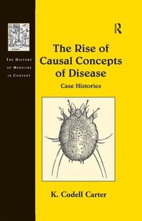 Cover image: The Rise of Causal Concepts of Disease 1st edition 9781138248120