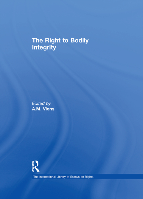Cover image for book The Right to Bodily Integrity
