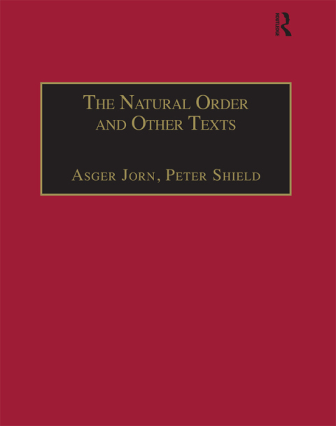 Cover image for book The Natural Order and Other Texts