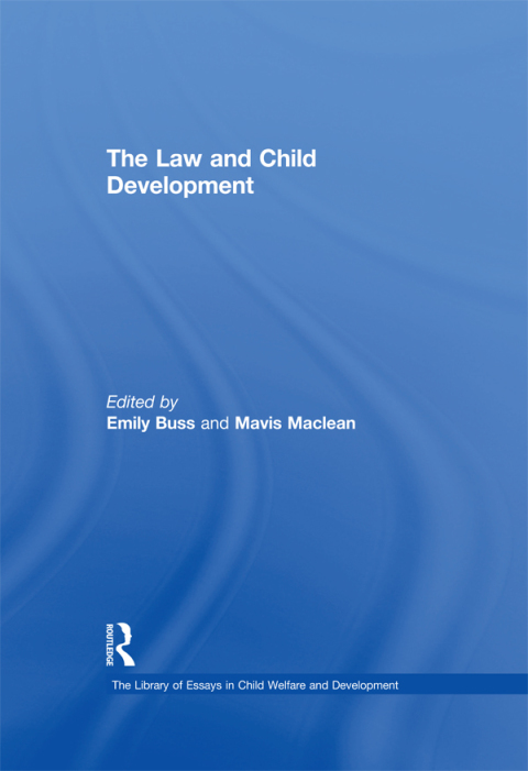Cover image for book The Law and Child Development