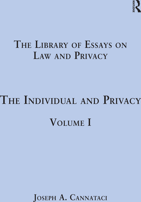 Cover image for book The Individual and Privacy
