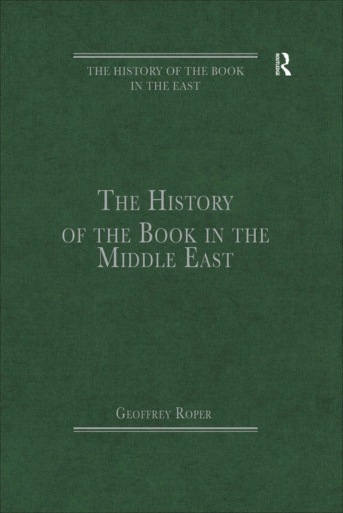Cover image for book The History of the Book in the Middle East