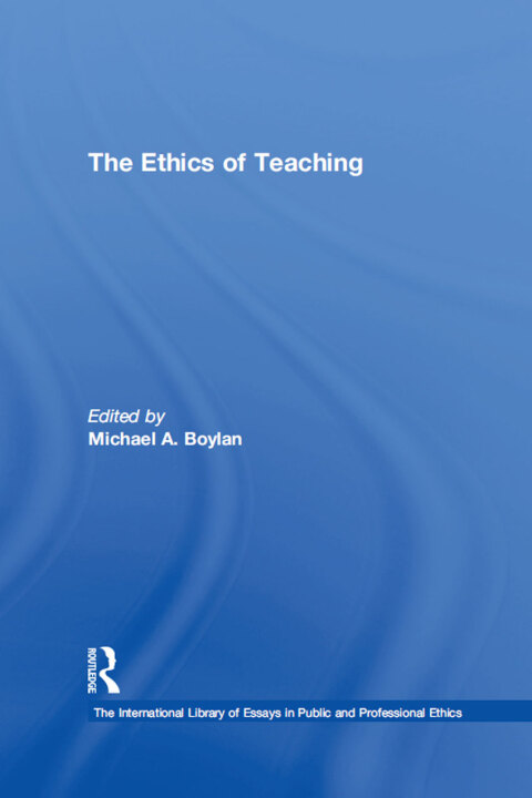 Cover image for book The Ethics of Teaching