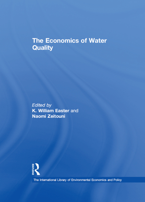 Cover image for book The Economics of Water Quality