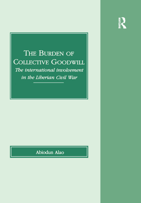 Cover image for book The Burden of Collective Goodwill