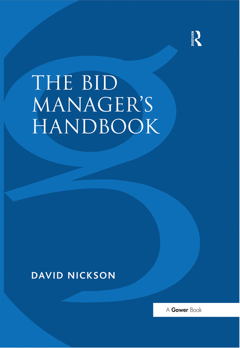 Cover image for book The Bid Manager’s Handbook