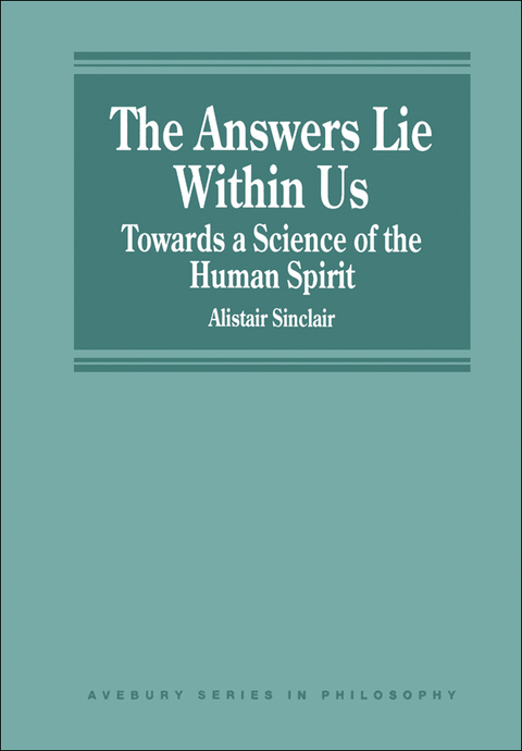 Cover image for book The Answers Lie Within Us