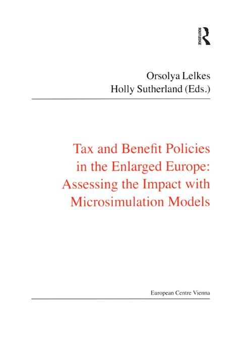 Cover image for book Tax and Benefit Policies in the Enlarged Europe