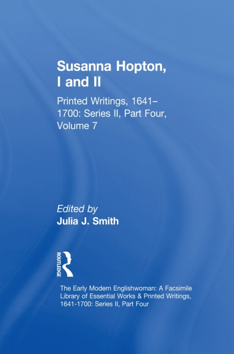 Cover image for book Susanna Hopton, I and II