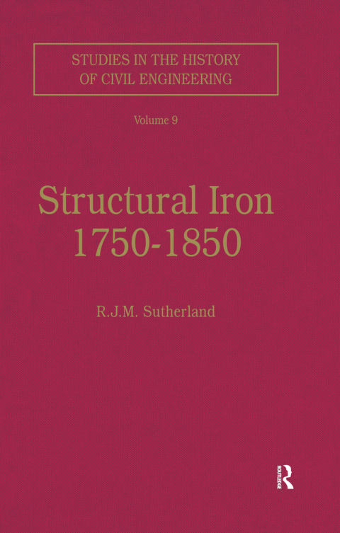 Cover image for book Structural Iron 1750–1850