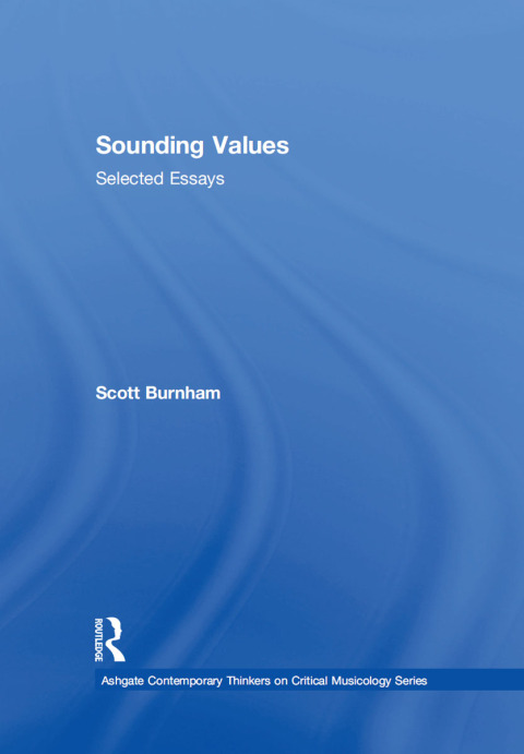 Cover image for book Sounding Values