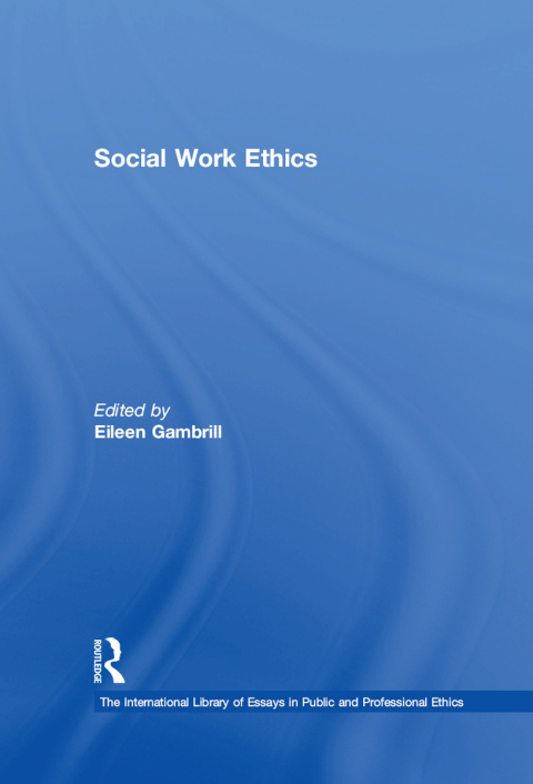 Cover image for book Social Work Ethics