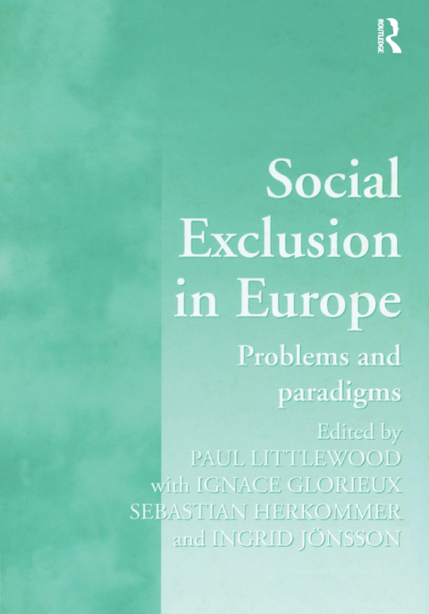 Cover image for book Social Exclusion in Europe