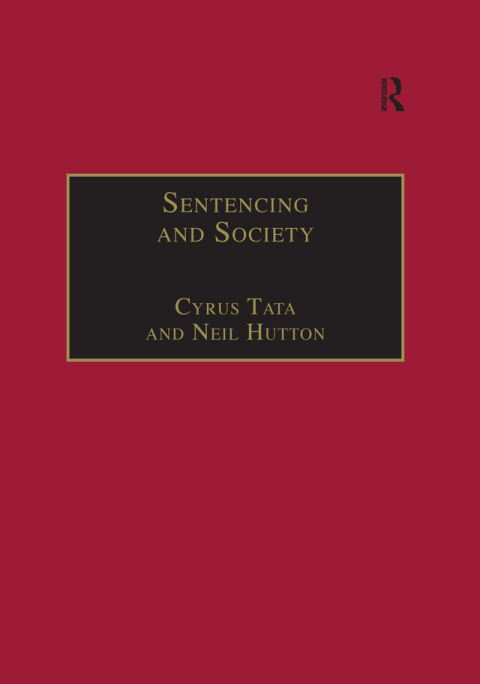 Cover image for book Sentencing and Society