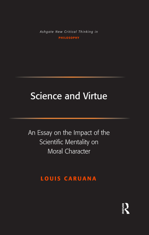 Cover image for book Science and Virtue