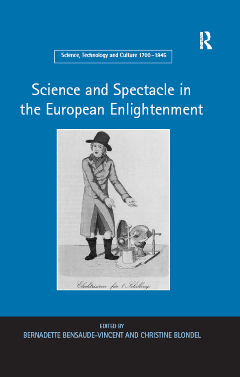 Cover image for book Science and Spectacle in the European Enlightenment