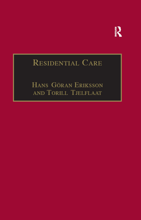 Cover image for book Residential Care