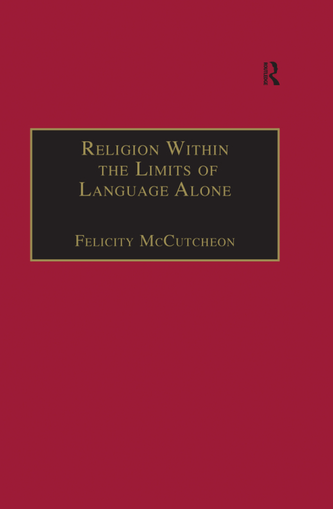 Cover image for book Religion Within the Limits of Language Alone