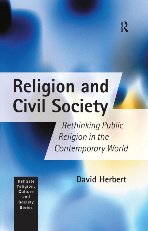 Cover image for book Religion and Civil Society