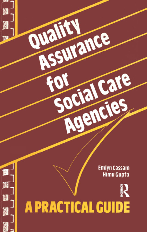 Cover image for book Quality Assurance for Social Care Agencies