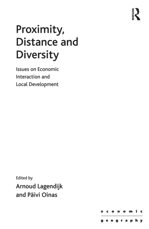 Cover image for book Proximity, Distance and Diversity