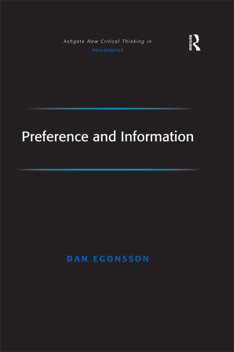 Cover image for book Preference and Information