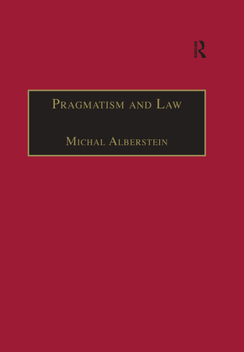 Cover image for book Pragmatism and Law