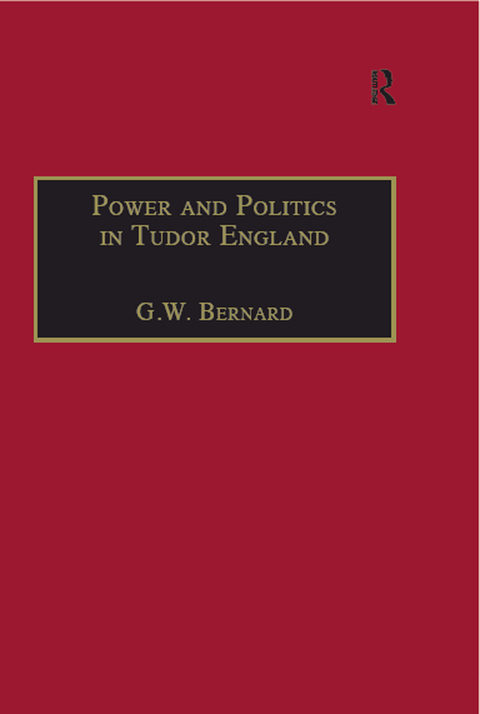 Cover image for book Power and Politics in Tudor England