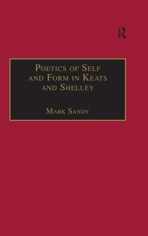 Cover image for book Poetics of Self and Form in Keats and Shelley