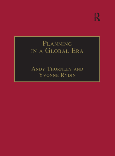 Cover image for book Planning in a Global Era