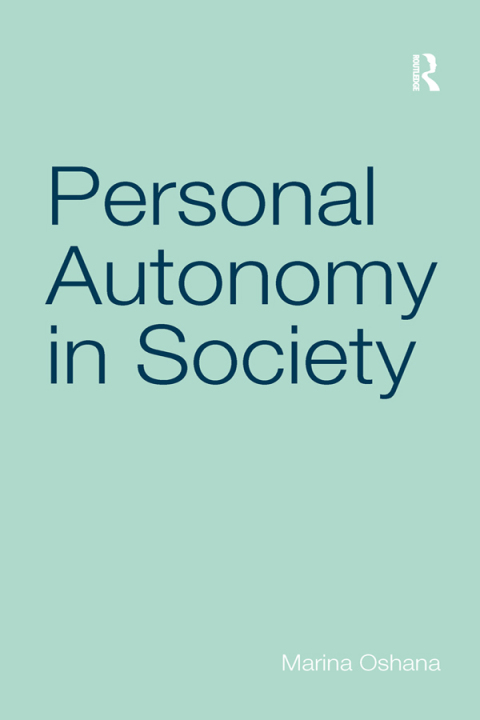 Cover image for book Personal Autonomy in Society