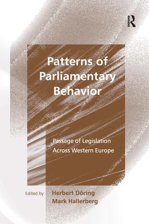 Cover image for book Patterns of Parliamentary Behavior